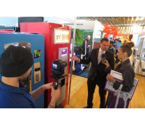 Вендинговые автоматы на выставке