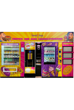 Кафе самообслуживания COFFEE SPACE MARKET (вендкафе)..