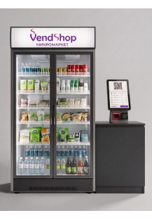 Микромаркет самообслуживания (умный холодильник) VENDSHOP..