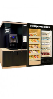 Микромаркет самообслуживания (умный холодильник) VENDSHOP CAFE