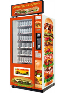 Торговый автомат по продаже бутербродов и сэндвичей SM VENDO..
